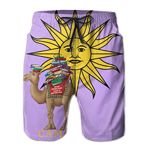 Camel Performance Beach Pants Men's Swimming Short Sweat PantsCool