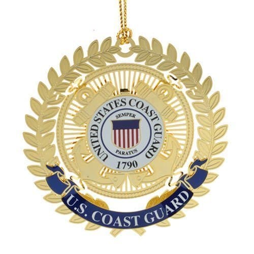 United States Coast Guard Logo Ornaments