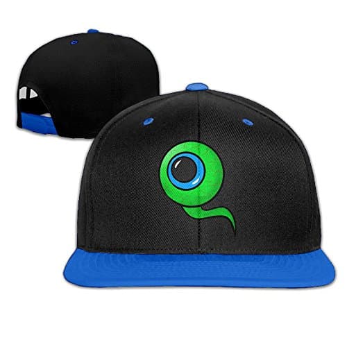 GUANGTM Jacksepticeye Eyeball Custom Cap RoyalBlue