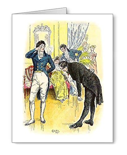 Pride and Prejudice Illustration Variety Pack Note Cards with Envelopes Set of 8