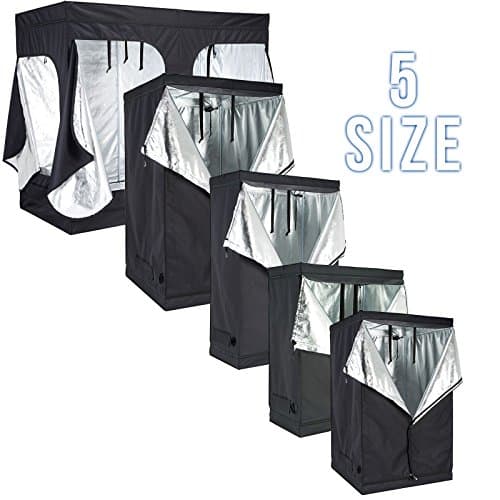 Kosmo Supply 48'" x 24" x 72" 100% Reflective Indoor Grow Tent Room 600D Hydroponic Non Toxic Hut