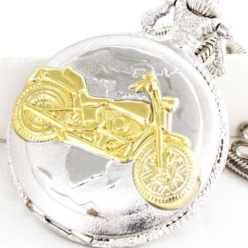 Motorcycles Pocket Watches with Chain