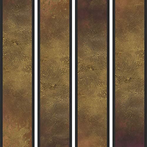 murando Puro Wallpaper 0,5 x 10 m / 19,6 x 393.70 inches Roll of Fleece Wall Paper Non-Woven Premium Art Print No Repeating Pattern Design Decorative Panel Photo Gold f-A-0398-j-a