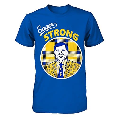 Sager strong shirt (Unisex Royal, 2XL)