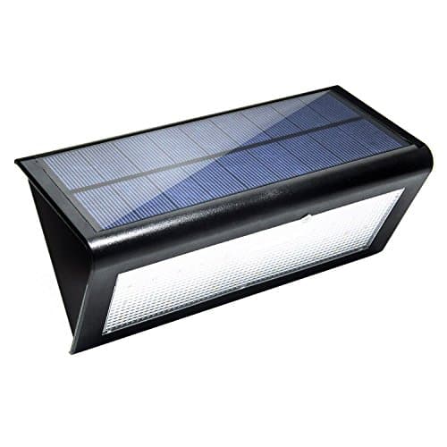 Jinda 48 LED Wide Angle Outdoor LED Solar Powered Wall Lamp Outdoor Light Solar Lights, Wall Light, Energy Saving Waterproof Flashlight/Security Motion Sensor Light for Garden, Patio, Deck, Yard