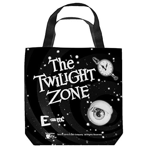 The Twilight Zone Another Dimension Tote Bag White 9X9