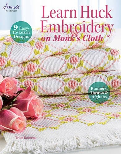 Learn Huck Embroidery on Monk's Cloth: 9 Easy to Learn Designs (Annie's Needlework)