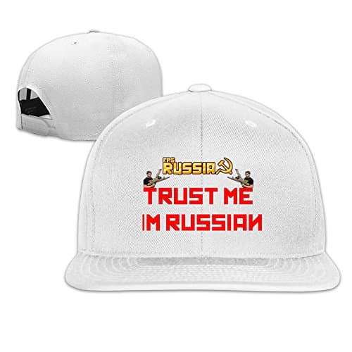 ROUNG FPS Russia Professional Russian Baseball Cap White