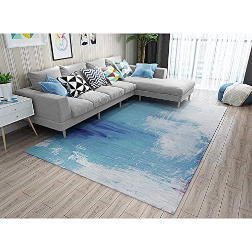 ETH Home Silky And Smooth Carpet Floor Mats Light And Simple Indoor Living Room Bedroom Nordic American Modern Abstract Printed Bedside Carpet Halloween carnival (Size : 200 * 300)
