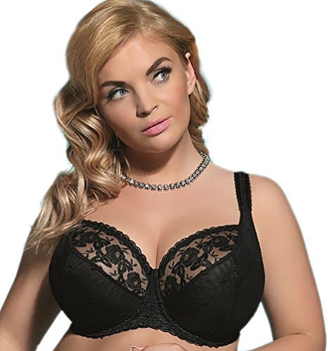 Kris Line Soft Underwired Bra Two Colours Brillant by (Cups I-KK, Chest 34-42)