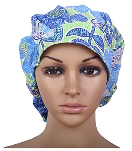 DOYK Womens Classic Scrub Hat, Many Fabric Choices