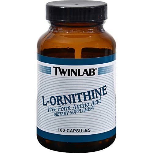 2Pack! Twinlab L-Ornithine - 500 mg - 100 Capsules