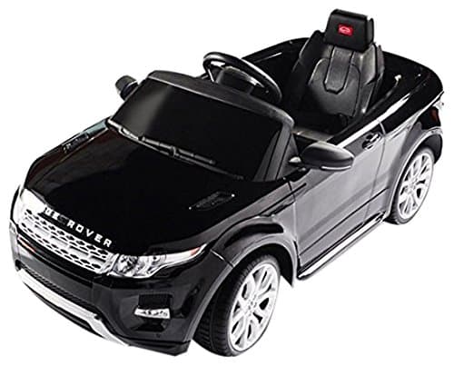 RastarUSA Range Rover Evoque Battery Operated/Remote Controlled Ride On Car, 12 V, Black