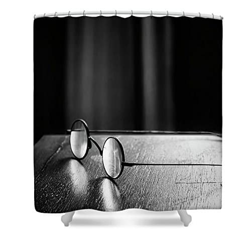Pixels Shower Curtain (74" x 71") Eyeglasses - Spectacles
