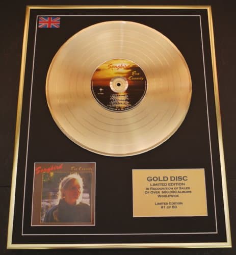 EVA CASSIDY/LTD. EDITION CD GOLD DISC/RECORD/SONGBIRD