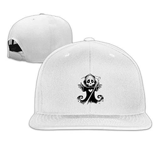 Unisex Ghost Hugs Lovely Easy Adjustable Baseball Cap Hat White