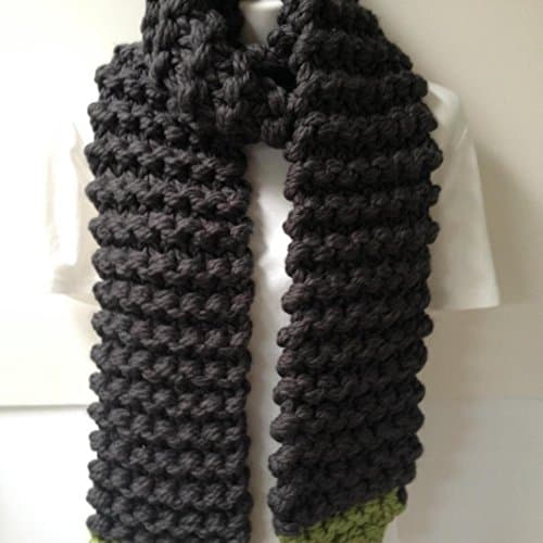 Handknit Super Chunky Scarf - Soft & Squishy