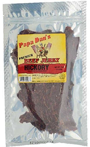 Papa Dan's 4 Oz Package of Hickory Beef Jerky