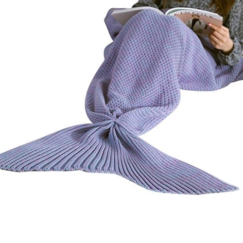Mermaid Tail Blanket for All Seasons Sleeping Bag Super Soft Mermaid Blanket