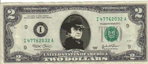 Johnny Cash $2 Mint! Rare! $1