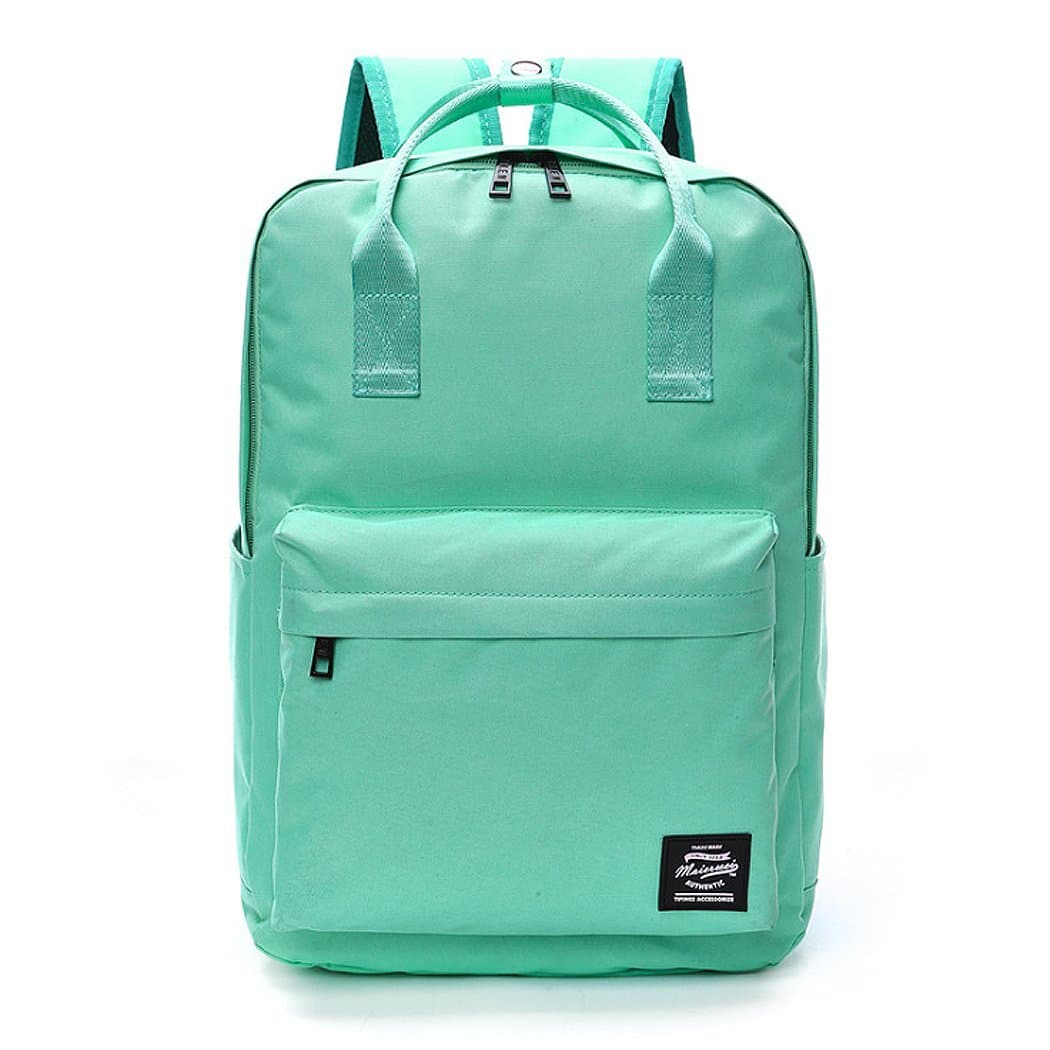 Unisex Nylon HotStyle Durable Unique Design Casual Daypack satchel Backpack Laptop Bag for teen (Green)