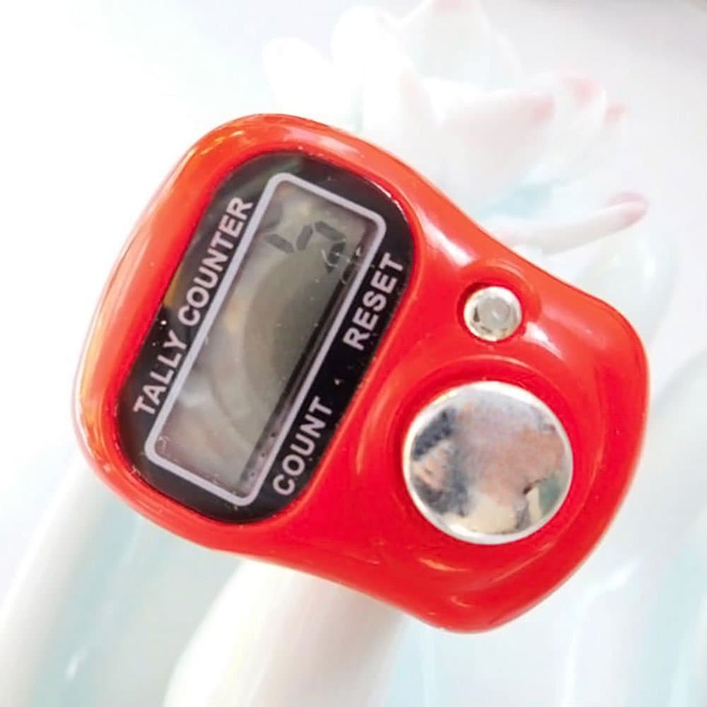 Forfar 1Pc Golf Tally Digital Finger Hand Ring LCD Prop Scoring Device Device Tools