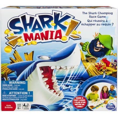 Spin Master Games Shark Mania Board Game, Bring Home The Frantic Fun Of This Kids' Shark Game!