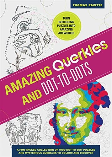 Amazing Puzzles Querkles and dot-to-dot: A fun packed collection of 1000 dot-to-dot puzzles and mysterious Querkles
