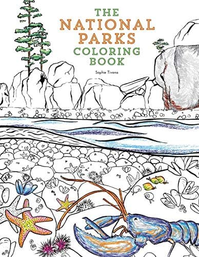 The National Parks Coloring Book