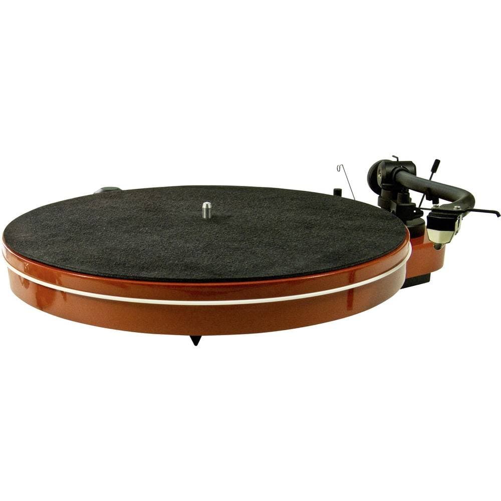 Leather Mat for Analogue Turntable Mat Six Black