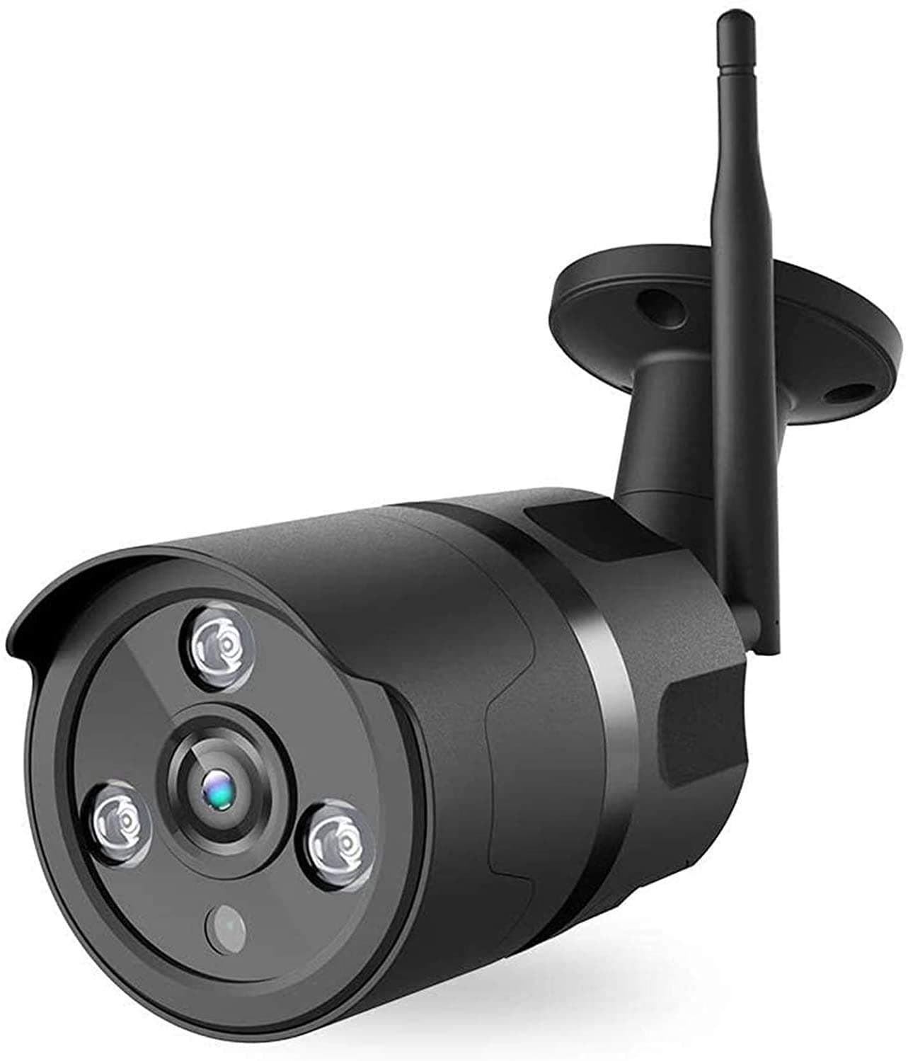 Anlink Wireless Outdoor Security Camera, 1080P WiFi Surveillance Camera, IP Camera with 2-Way Audio, IP66 Waterproof, Night Vision, Motion Detection&Email Alerts(Black)