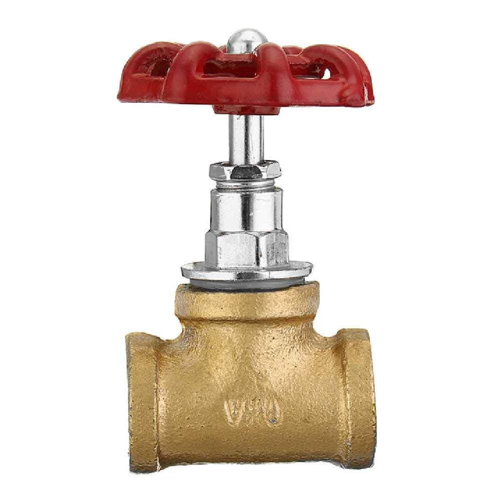 FENGZE Industrial Lighting Stop Valve Light Switch for Loft-Type Iron Valve Water Pipe Fixing Device Lighting Device China/Red