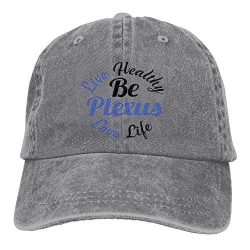 LYuehappy Live Healthy Be Plexus Love Live Adjustable Washed Cap Cowboy Baseball Hat Ash