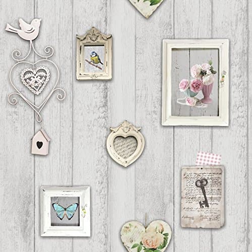 Windsor Wallcoverings Shabby Chic Frames Wallpaper - 1044