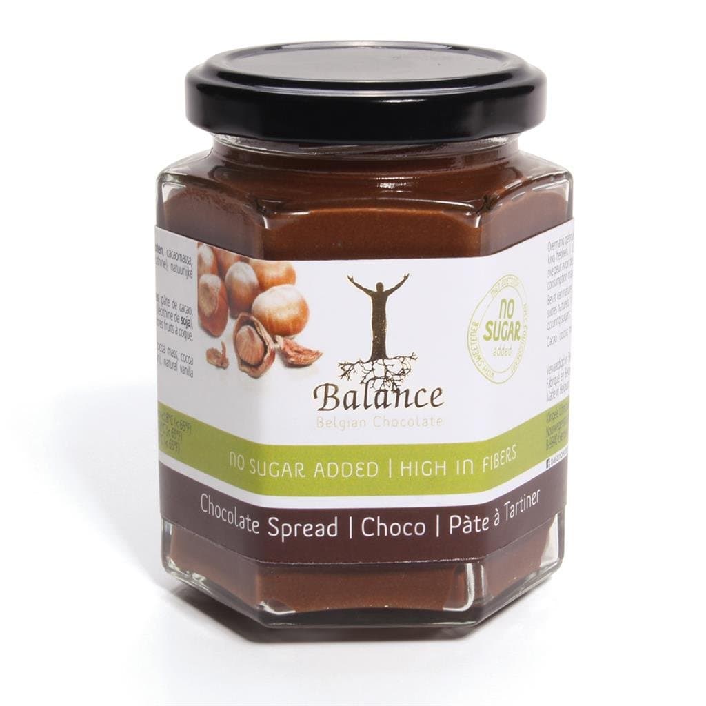 Balance No Sugar Added Hazelnut Chocolate Spread, Low Carb, High Fibre