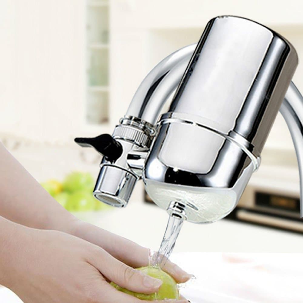 Gracety Tap Water Filter Faucet Chrome