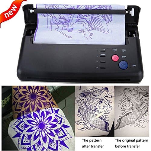 All Goodly Pro Black Tattoo Transfer Copier Printer Thermal Stencil Paper Maker