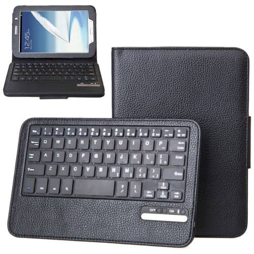 JoyiQi removable/DETACHABLE bluetooth keyboard case/cover/stand for samsung galaxy note 8.0 N5100/N5110