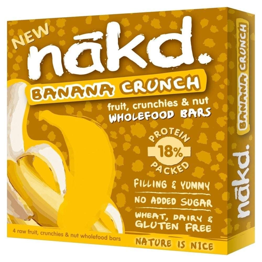 Nakd Banana Crunch Bars (4x30g)