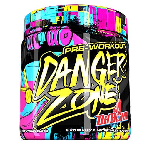 Athletic Elite 10 Danger Zone Pre Workout Supplement by Stevie J, Creatine, Beta Alanine and 2-Aminoisoheptane for Energy and Focus, Da Bomb, 25 Servings
