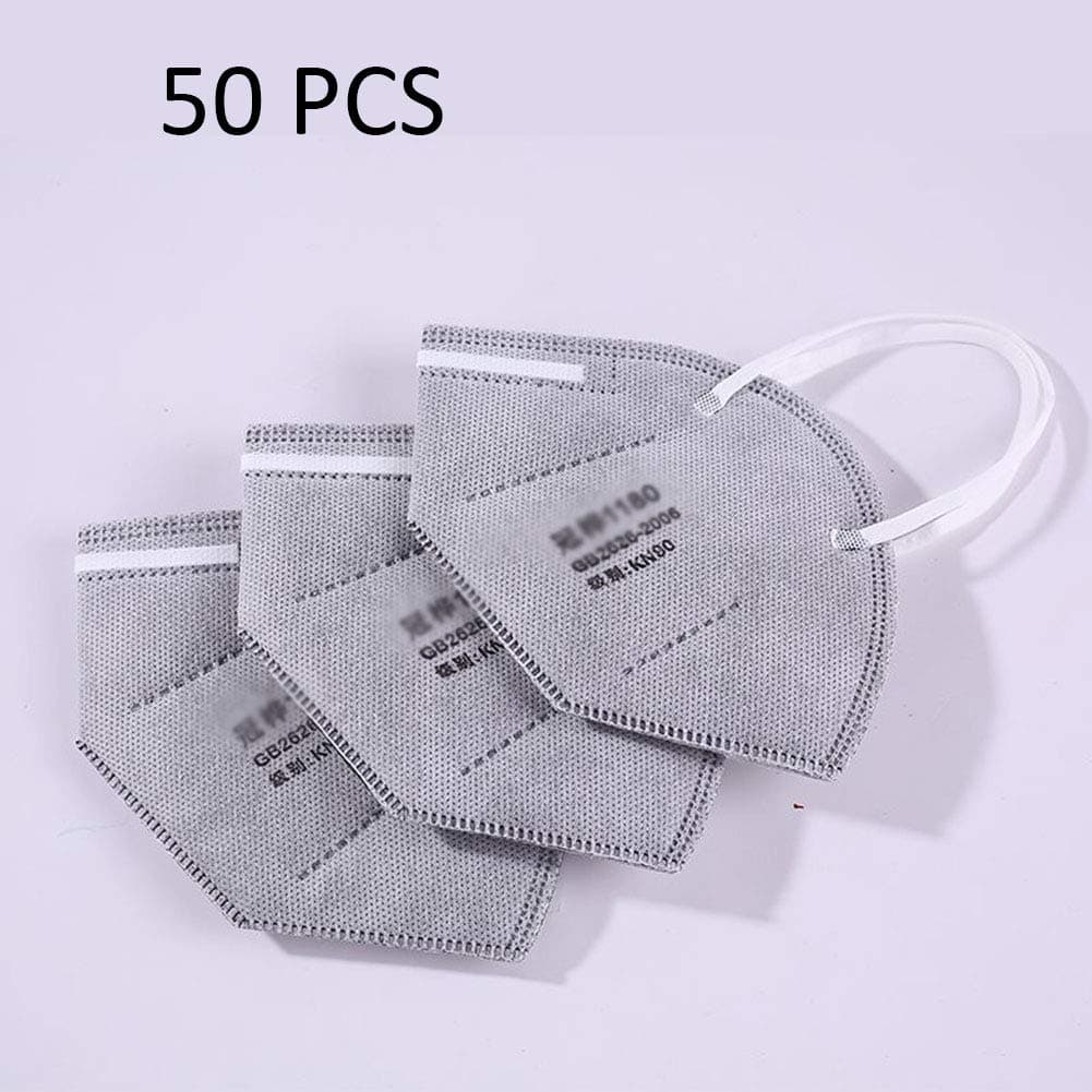 GPFDM 50PCS Universal Heavy-Duty Disposable Non-Toxic Dust & Filter Safety Masks - for Non-Toxic Dust,Dander, Sawdust,Garden and General Household Dust & Irritants