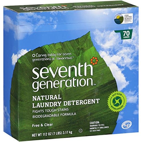 Seventh Generation Free & Clear Natural Laundry Detergent, 112 oz