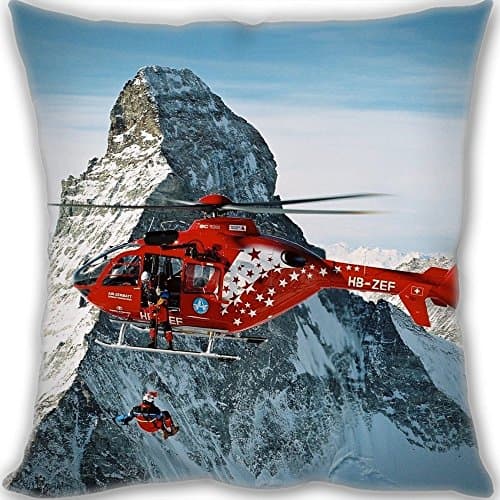 Custom HB Zef EC 135 Helicopter personalized and unique style Throw Pillow 4545cm(1818inch) Medium Size 450g(1lb)
