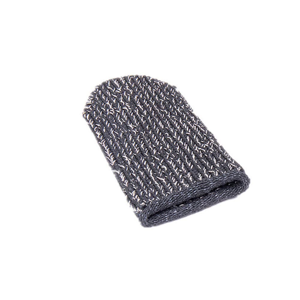 ADGNO Mobile Game Controller Finger Sleeve Sets Anti-Sweat Breathable Full Touch Screen Sensitive Shoot Aim Joysticks Finger Set (5 Pair),Black