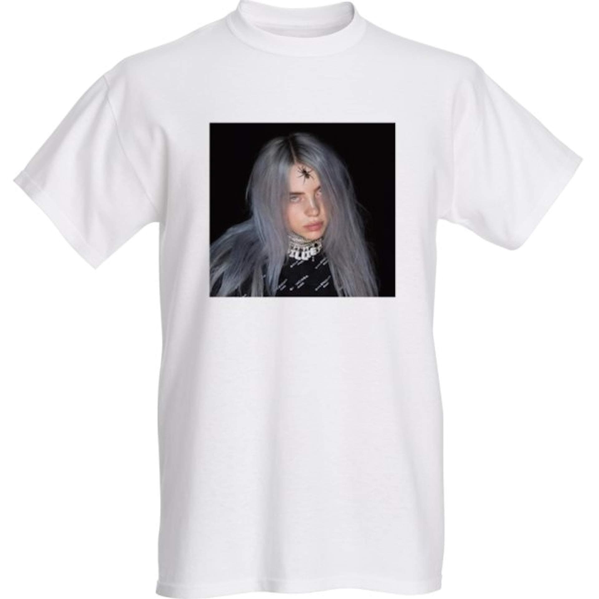 Billie Eilish T-Shirt- Size Large White