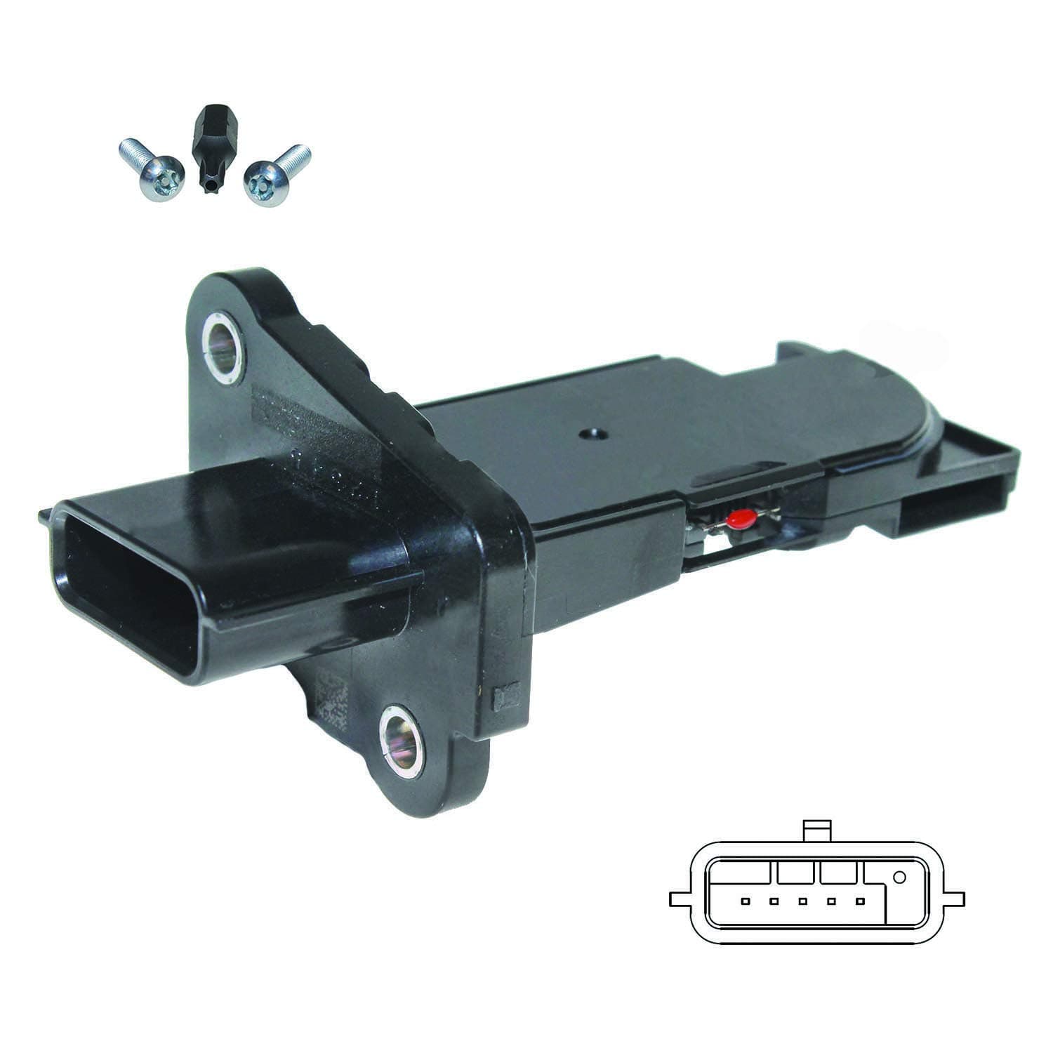 Walker Products 245-1258 Mass Air Flow Sensor