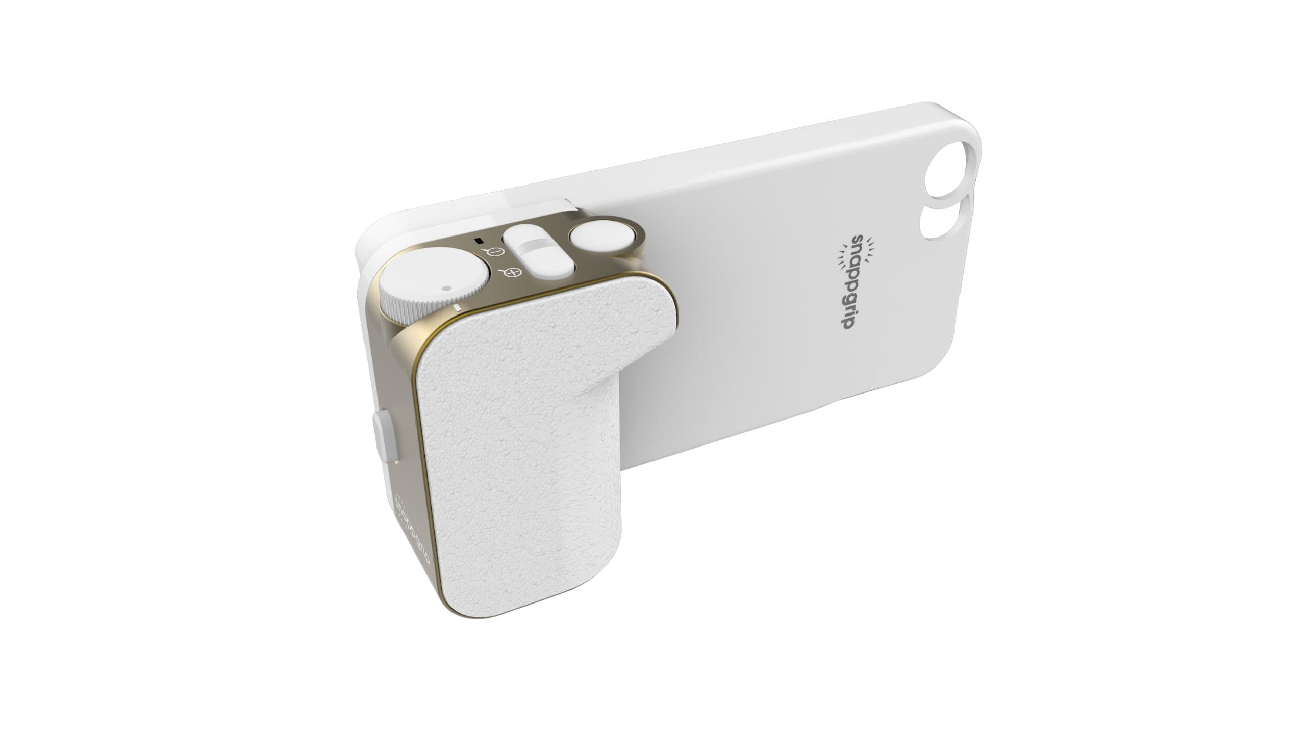 Snappgrip Camera Controller Case for Apple iPhone 5 - White