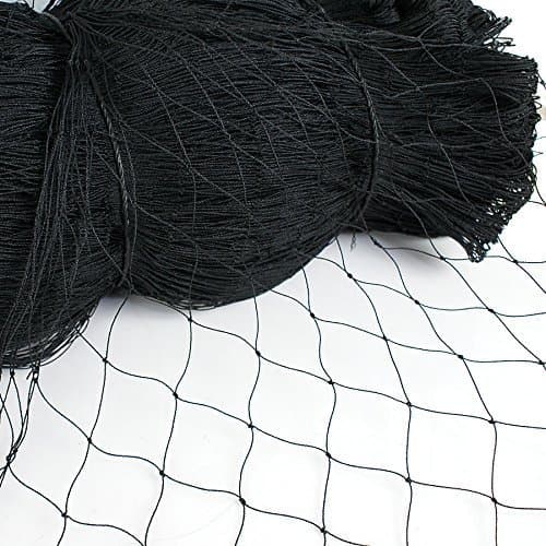 25' X 50'/ 50' X 50' Garden Net Netting for Bird Poultry Aviary Game Pens w/ 2''x 2" Mesh (50' X 50')