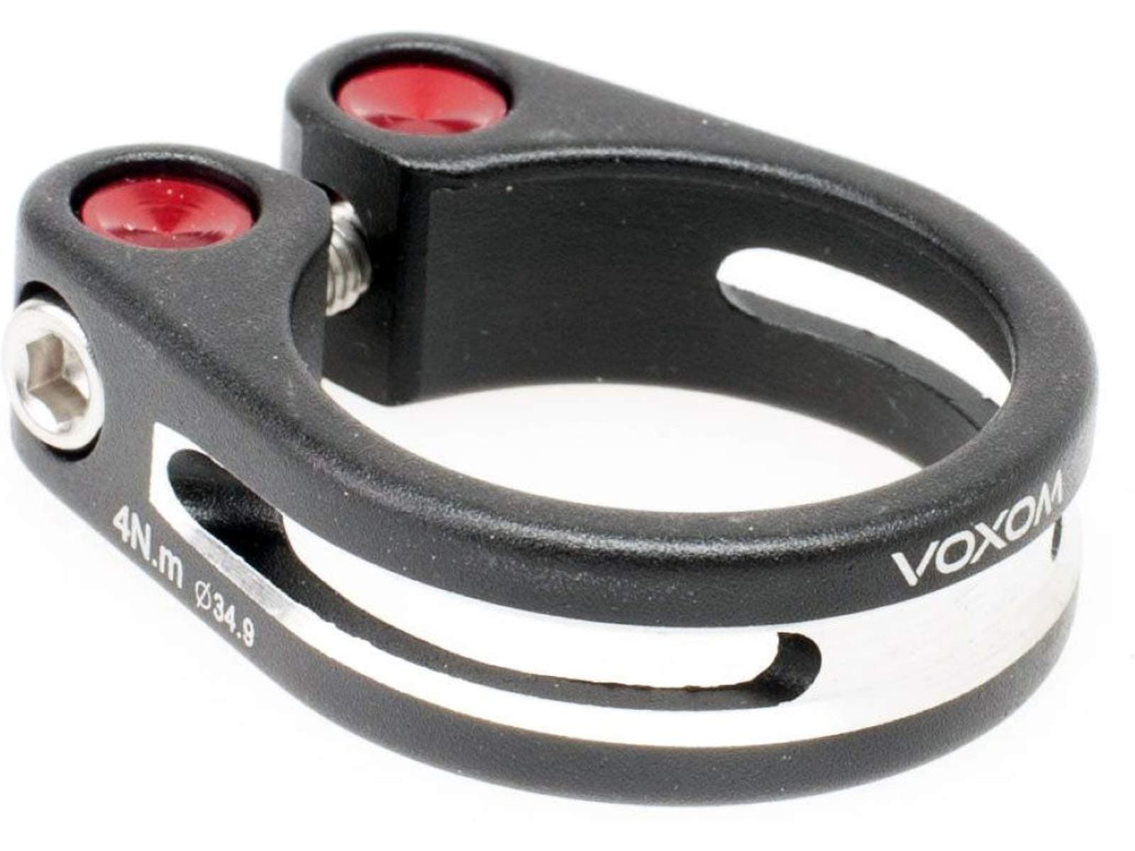 Voxom Sak4 31.8 mm, for carbon frame seat clamp, black, 31.8.