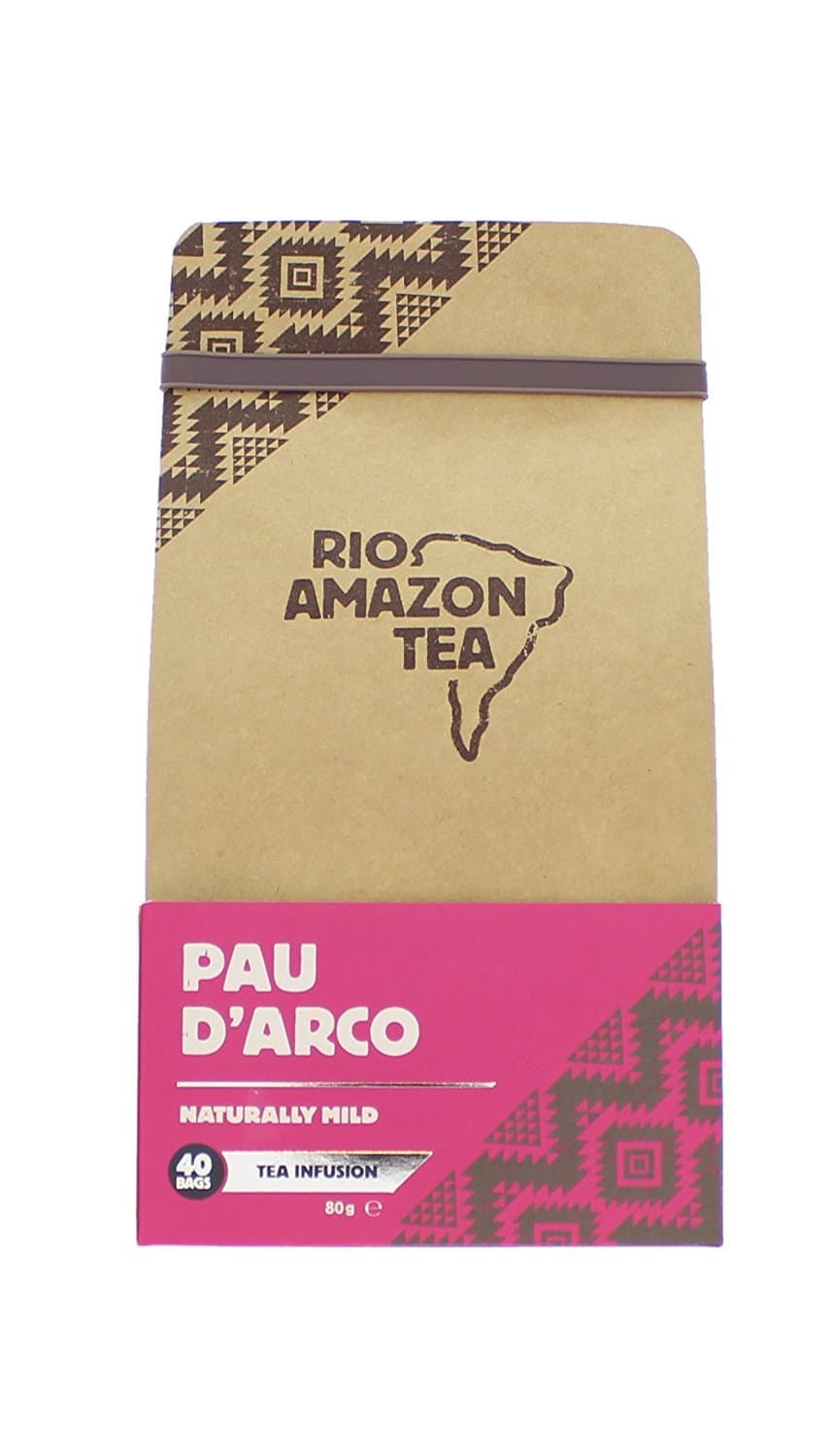 (2 PACK) - Rio Trading Pau D'Arco (Lapacho) Teabags| 40 Bags |2 PACK - SUPER SAVER